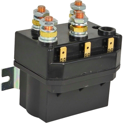 DURAFORCE 24V DC 400A Winch Reversing Contactor Solenoid DC88P Fit for Albright ATV SUV