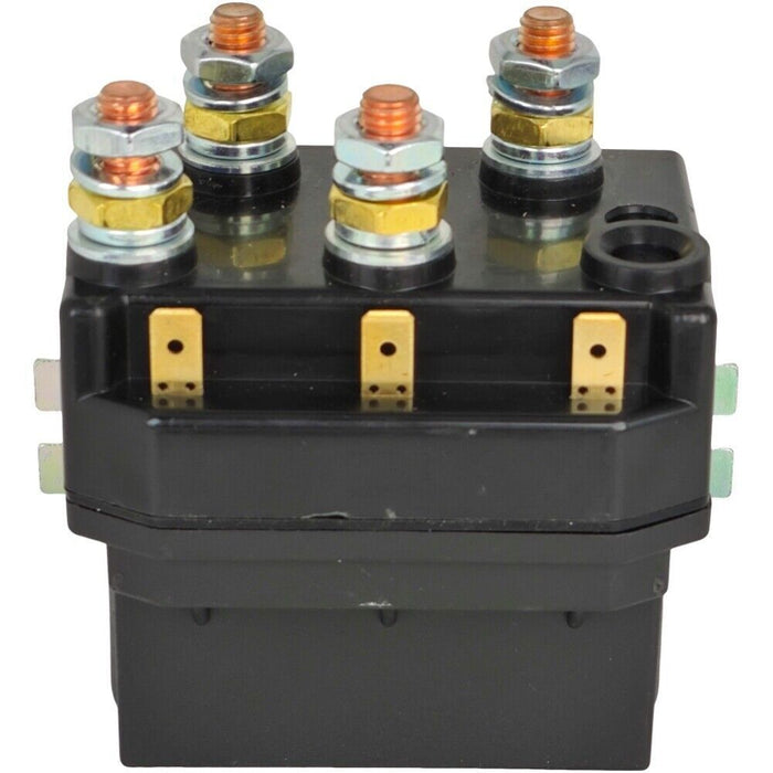DURAFORCE 24V DC 400A Winch Reversing Contactor Solenoid DC88P Fit for Albright ATV SUV