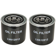 DURAFORCE 2Pcs Transmission Hydraulic Oil Filter LVA12812 for John Deere 2210 2305 Tractor