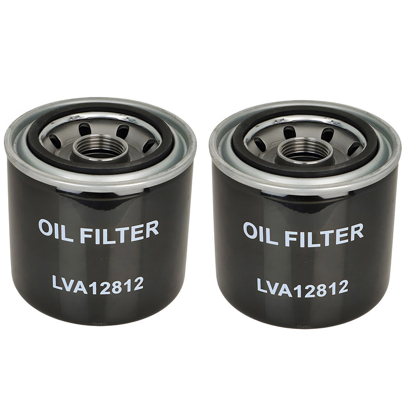 DURAFORCE 2Pcs Transmission Hydraulic Oil Filter LVA12812 for John Deere 2210 2305 Tractor