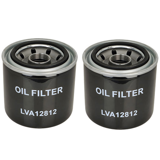 DURAFORCE 2Pcs Transmission Hydraulic Oil Filter LVA12812 for John Deere 2210 2305 Tractor