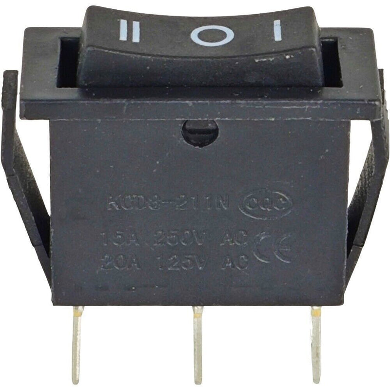 DURAFORCE ON-Off-ON Power Switch Fit for Omega VSJ843Q 150 watts Low Speed Juicer 3 Pin
