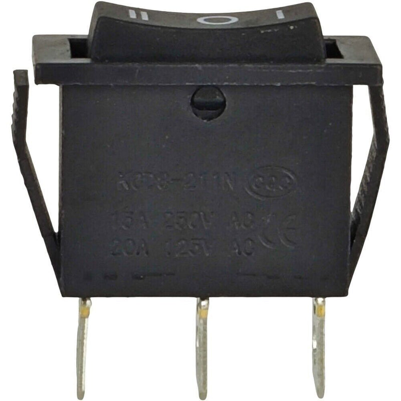 DURAFORCE ON-Off-ON Power Switch Fit for Omega VSJ843Q 150 watts Low Speed Juicer 3 Pin
