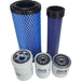 DURAFORCE Maintenance Filter Kit for Kubota SVL75 SVL75-2 HST (SN 26157 & Below) Loader