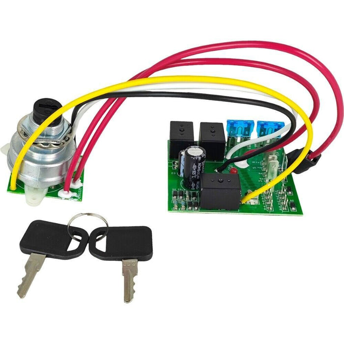 DURAFORCE Ignition Key Switch Fit for John Deere 355D GX355 Diesel Lawn Garden Tractor