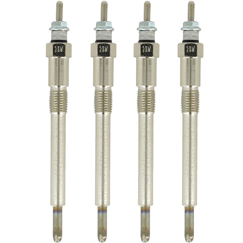 DURAFORCE 4X Glow Plug SBA 185366110 Fit for Ford New Holland 1920 2120 Fit for NGK Y-119V