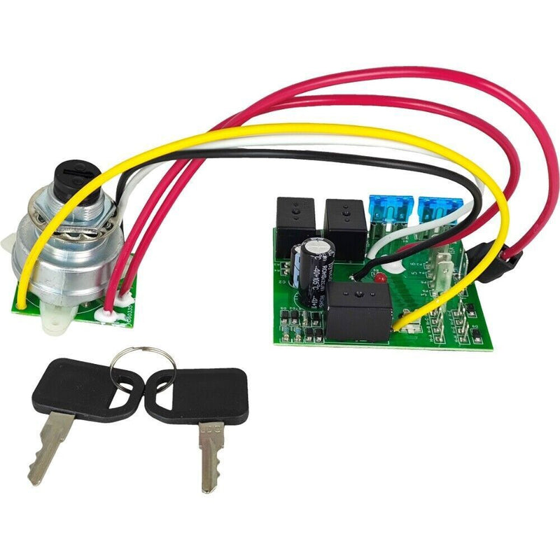 DURAFORCE Ignition Key Switch Fit for John Deere GT235 GT235E Lawn Garden Tractor (Hydro)
