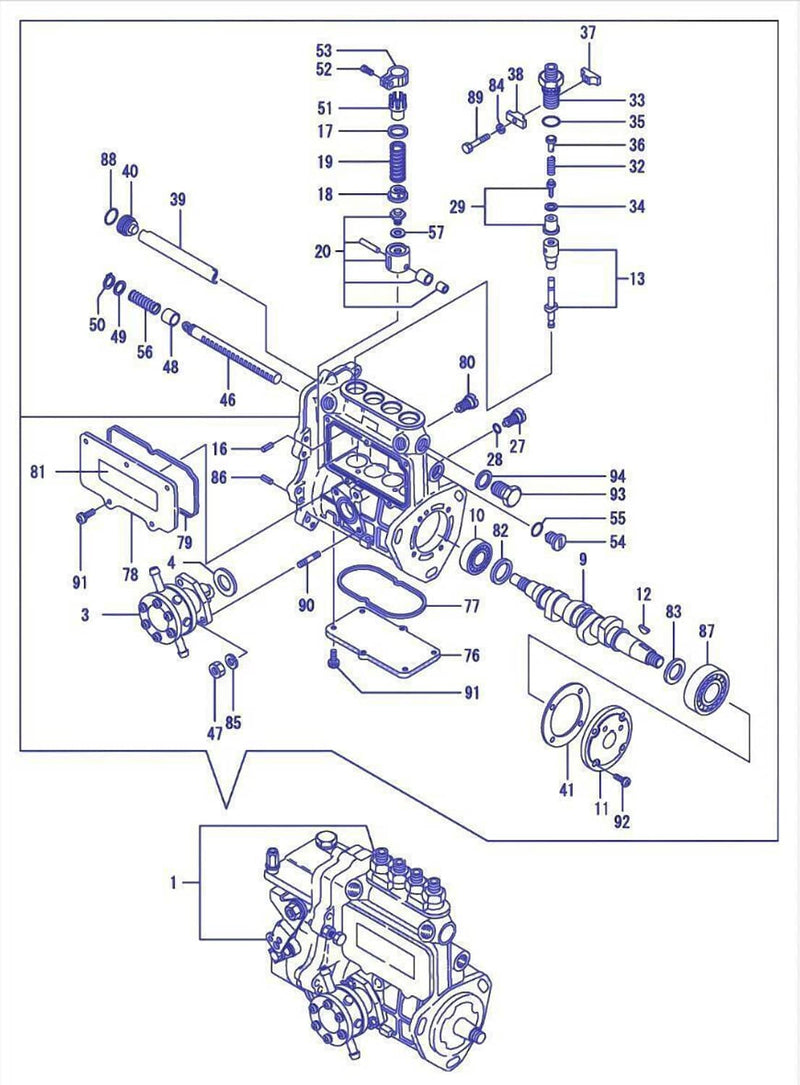 DURAFORCE Fuel Pump AM882462 for John Deere 3009DF 3009 3011DF 3011 3012DF 3012 3014 3015