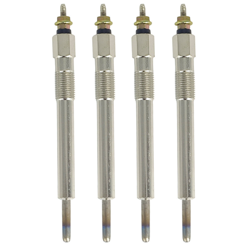 DURAFORCE 4X Glow Plug 8-94175158-0 Fit for Isuzu Engine 4JA1 4JA1T 4JB1 4JB1T 4JG1 4JG1T
