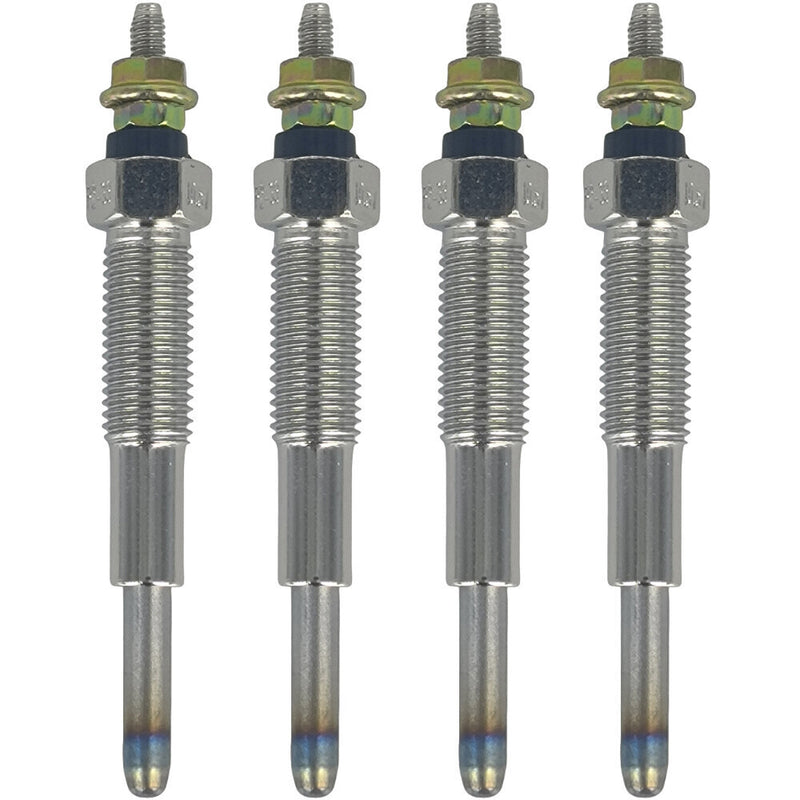 DURAFORCE 4X 10.5V Glow Plug 1436863-00 1368846 Fit for Mazda Engine XA 2.5L HA 3.0L