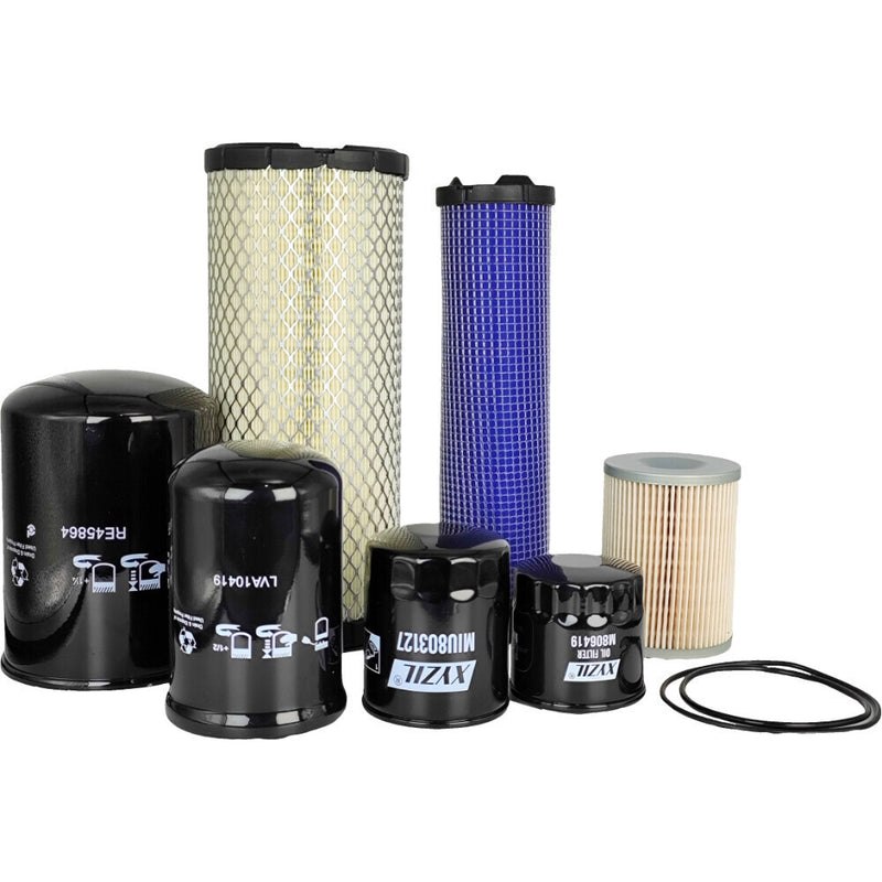 DURAFORCE TA25765 Filter Kit Fit for John Deere 4044M 4044R 4052M 4052R 4066M 4066R