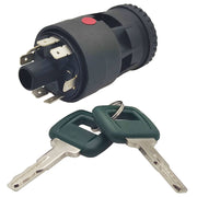 DURAFORCE Starter Switch w/ 2 Key Fit for A25E A30 VOLVO BM A30C A30C VOLVO BM A30D A30E