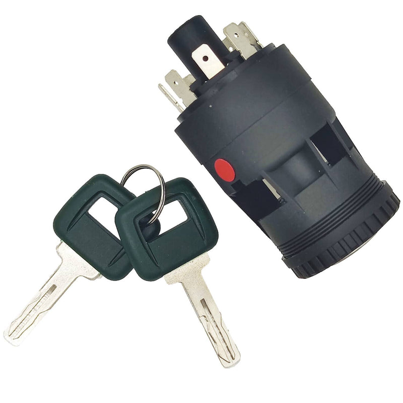 DURAFORCE Starter Switch w/ 2 Key Fit for A25E A30 VOLVO BM A30C A30C VOLVO BM A30D A30E