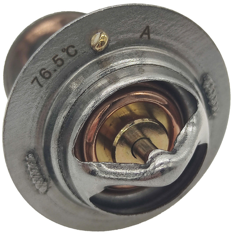 DURAFORCE 76.5℃ Thermostat 129470-49801 Fit Yanmar Marine Engine 4JH2 4JH3 4JH4-E 4JH5-E