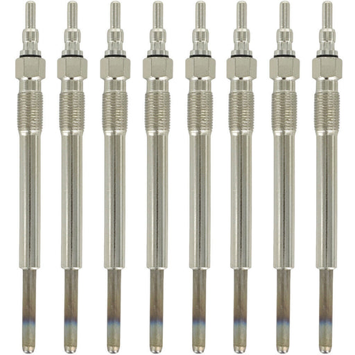 DURAFORCE 8X ZD-11 Glow Plug Fit for Ford 95-03 E450 E550 F350 F450 F550 7.3L Powerstrok