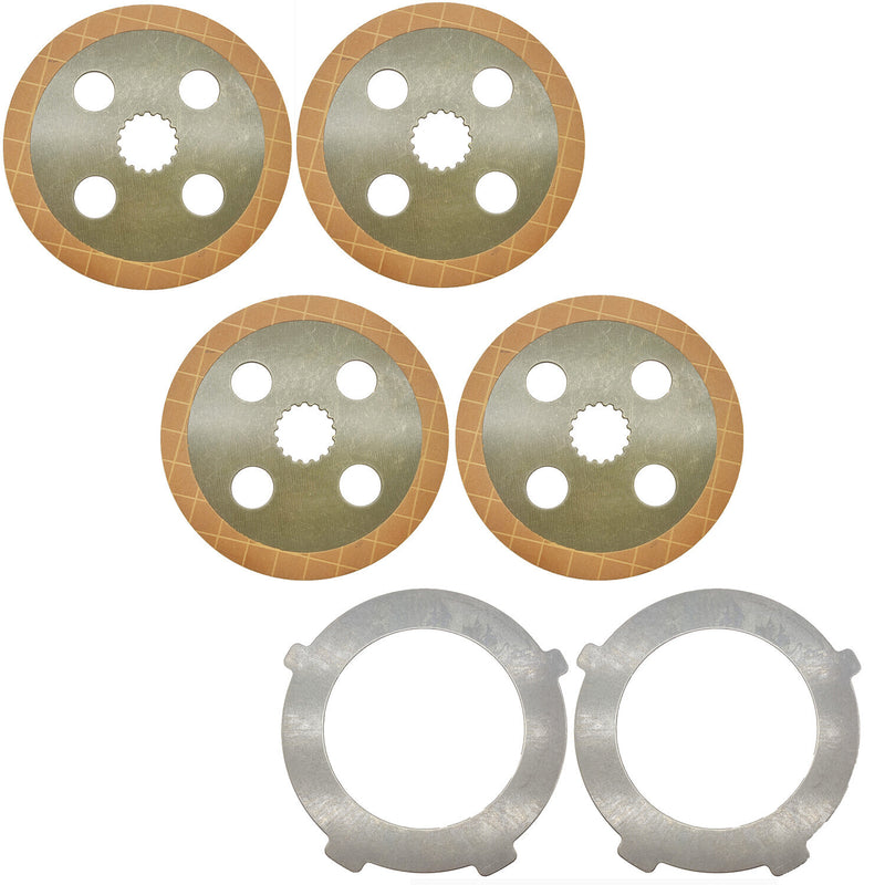 DURAFORCE Brake Disk Plate Kit Fit for Kubota L4310F L4400DT L4400F L48 MX5000DT MX5000F
