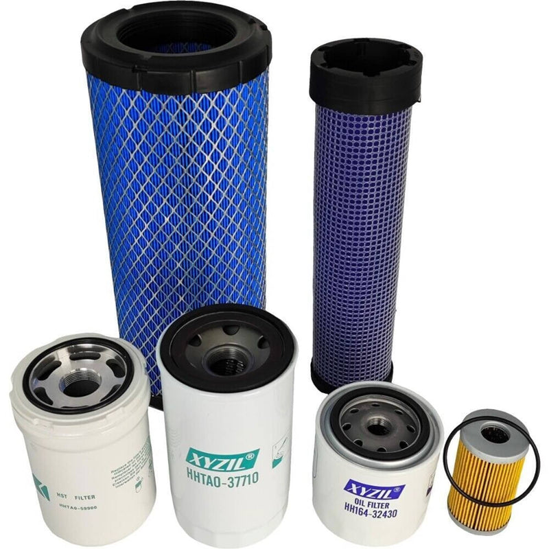 DURAFORCE Maintenance Filter Kit Fit for Kubota L4740 HST