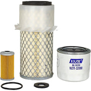 DURAFORCE CH15553 M801002 CH15451 Filter Kit Fit for John Deere 650 750 Compact Tractor