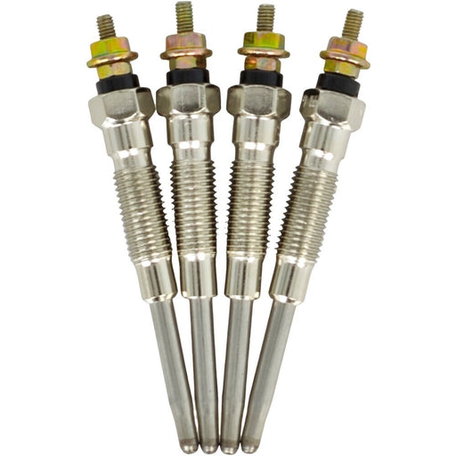 DURAFORCE 4X 12V Glow Plug 19850-54090 Fit for Toyota Starlet Tercel Corsa Corolla II 1N-T