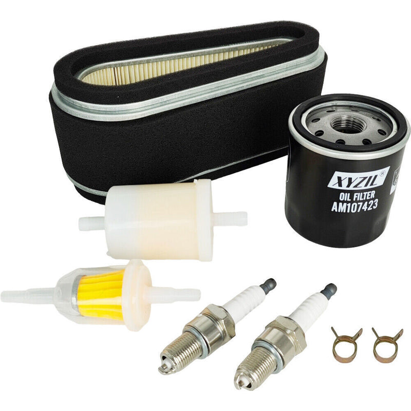 DURAFORCE LG185 Maintenance Filter Kit Fit for Kawasaki FC540V Engine 180 257 GT275 GT262