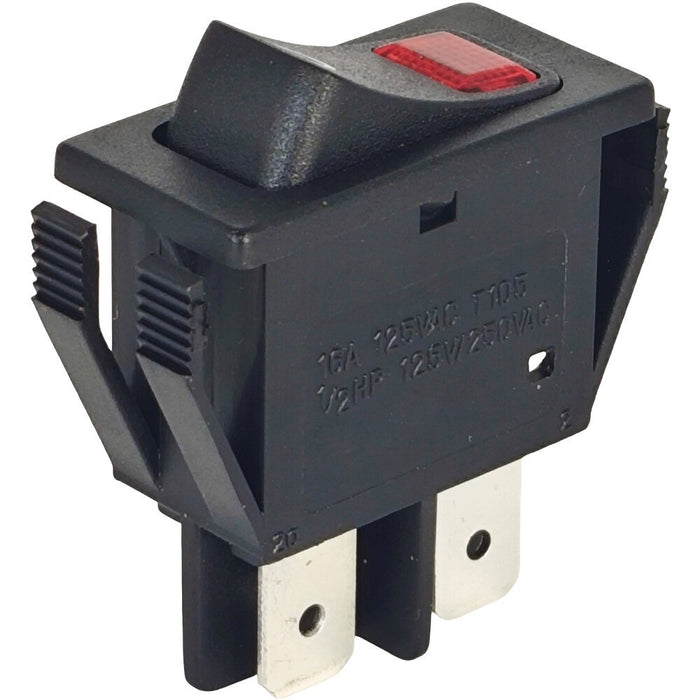DURAFORCE 16A 125V Rocker Switch 02.19.080.00 Fit for Hatco CDW-3N FDWD-1X FDWD-2X DPST