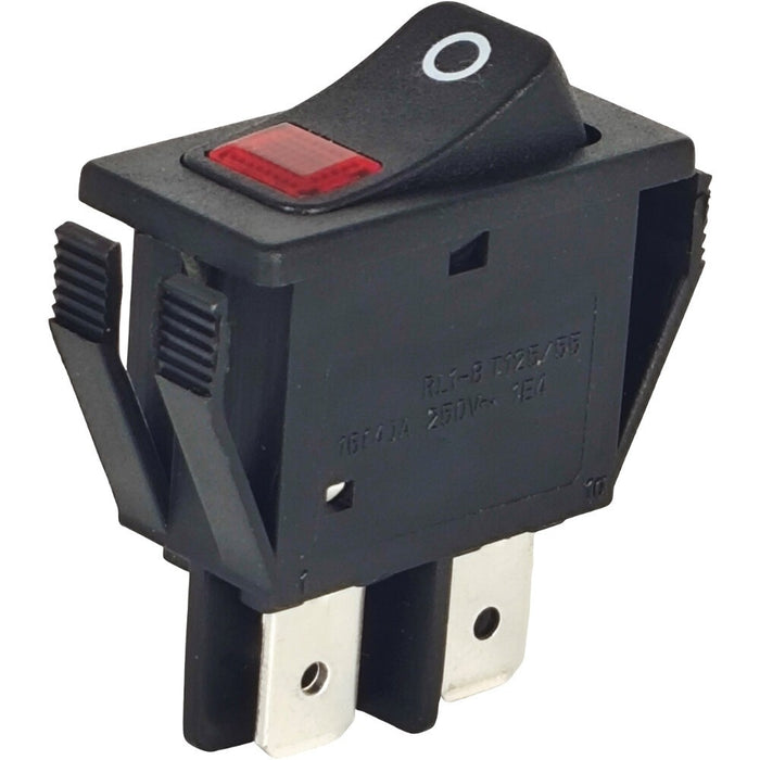 DURAFORCE 16A 125V Rocker Switch 02.19.080.00 Fit for Hatco CDW-3N FDWD-1X FDWD-2X DPST