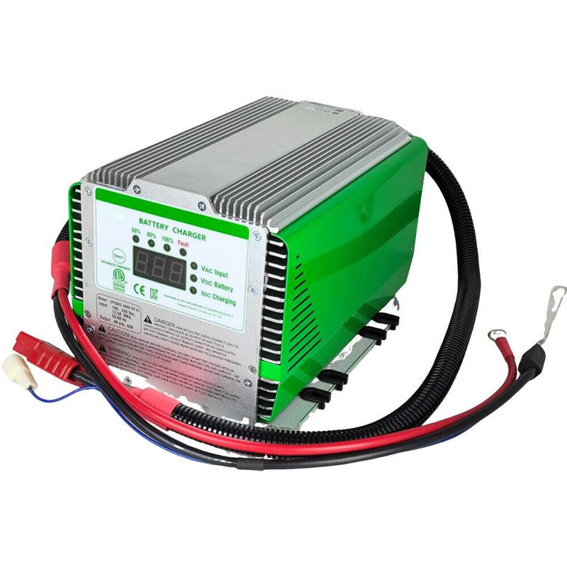 DURAFORCE 48V 30A Battery Charger 128375GT Fit for Genie AL4L AL5L GS-2668 DC GS-2669 DC