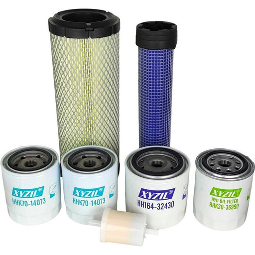DURAFORCE Maintenance Filter Kit 77700-01820 Fit for Kubota RTV1100 (S/N =31002)