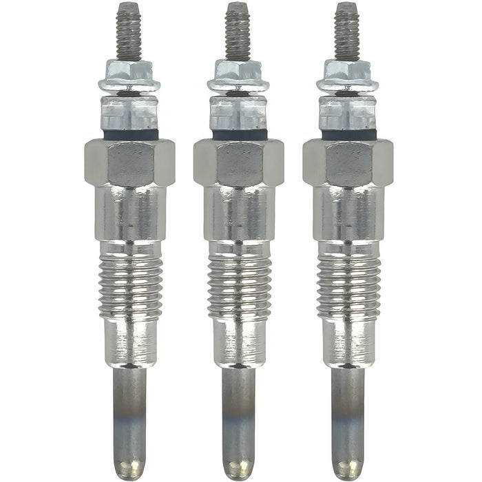 DURAFORCE 3X Glow Plug 119717-77800 Fit for Yanmar 3TNE74 3TN66 3TNA72 4D98E 4TNE98 4TNE92