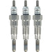 DURAFORCE 3X Glow Plug 119717-77800 Fit for Yanmar 3TNE74 3TN66 3TNA72 4D98E 4TNE98 4TNE92