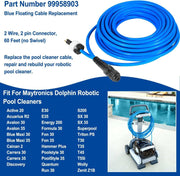 DURAFORCE 60ft 99958903-DIY Cable 2 Wire for Dolphin Maytronics Pool Cleaner S200 Active20