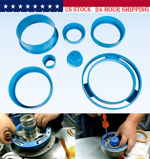 DURAFORCE Transmissions Tool Lip Seal Installer Protector Kit for Ford AOD AODE 4R70W 4R75