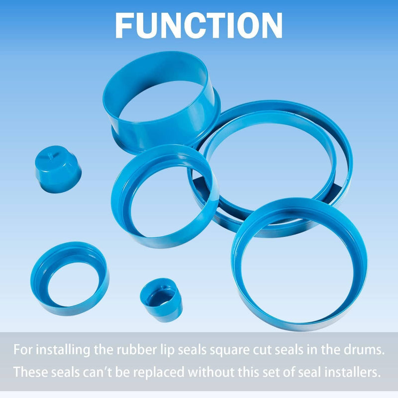 DURAFORCE Transmissions Tool Lip Seal Installer Protector Kit for Ford AOD AODE 4R70W 4R75