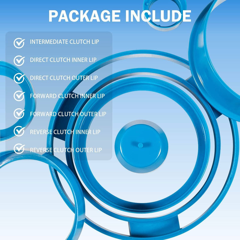 DURAFORCE Transmissions Tool Lip Seal Installer Protector Kit for Ford AOD AODE 4R70W 4R75