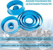 DURAFORCE Transmissions Tool Lip Seal Installer Protector Kit for Ford AOD AODE 4R70W 4R75