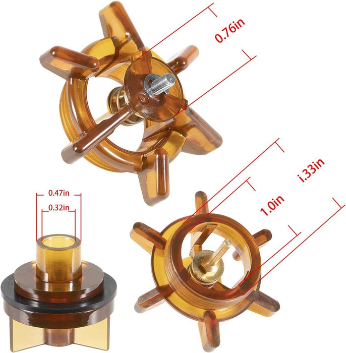 DURAFORCE 905-211 1/2"-3/4" Bonnet & Poppet Assembly Repair Kit for Febco PVB FRK 765-BP