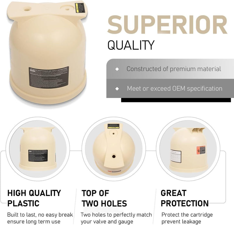 DURAFORCE Cartridge Filters Cover Lid For Pentair Clean & Clear 75 150 200 Sq ft 178561