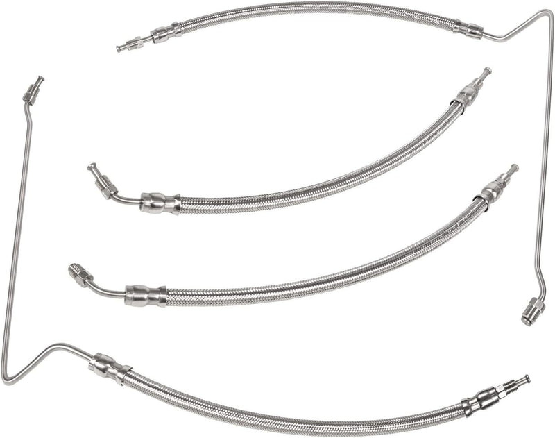 DURAFORCE 9B-104A Trim Tilt Hydraulic Ram Cylinder Hose Kit Fits Mercruiser Alpha One