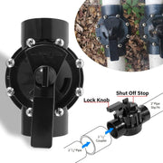 DURAFORCE For Jandy 4716 2-Port 2 to 2-1/2-Inch Positive Seal NeverLube Valve Never Lube