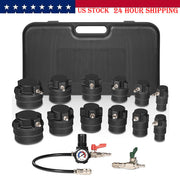 DURAFORCE 69910 14 Piece Turbo Air System Test Kit w/ Smoke Adapter 6 Pair Stepped Adapter