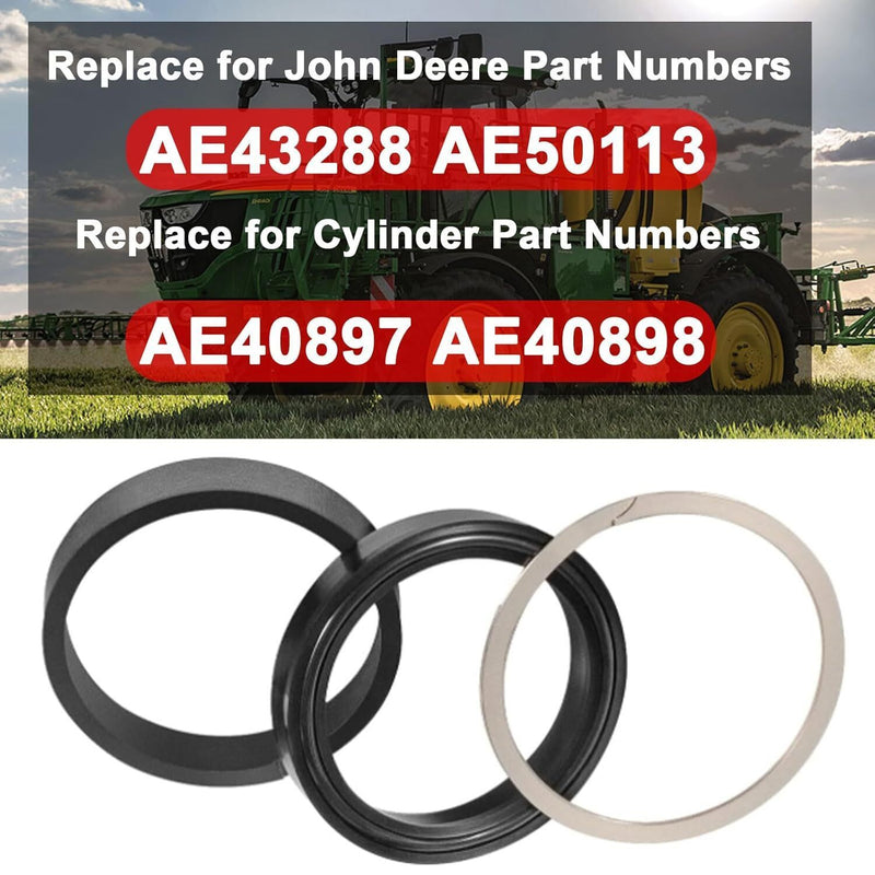 DURAFORCE AE43288 Hydraulic Gate Cylinder Seal Kit for John Deere 430 530 Round Baler