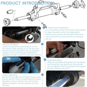 DURAFORCE HS5157/HS5167 Hydraulic Steering Cylinder Seal Kit with Pin Wrench for Seastar