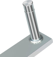 DURAFORCE 7062-3 6" Swivel Offset Marine Boat Seat Mount, Zinc-Plated Steel, 360° Rotation