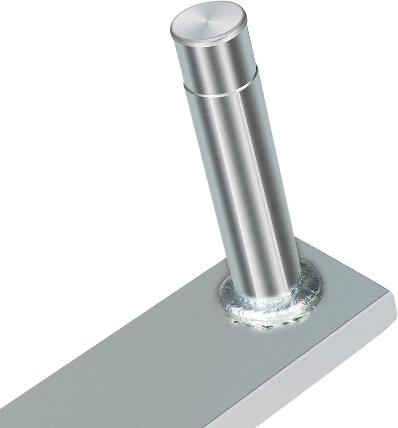 DURAFORCE 7062-3 6" Swivel Offset Marine Boat Seat Mount, Zinc-Plated Steel, 360° Rotation