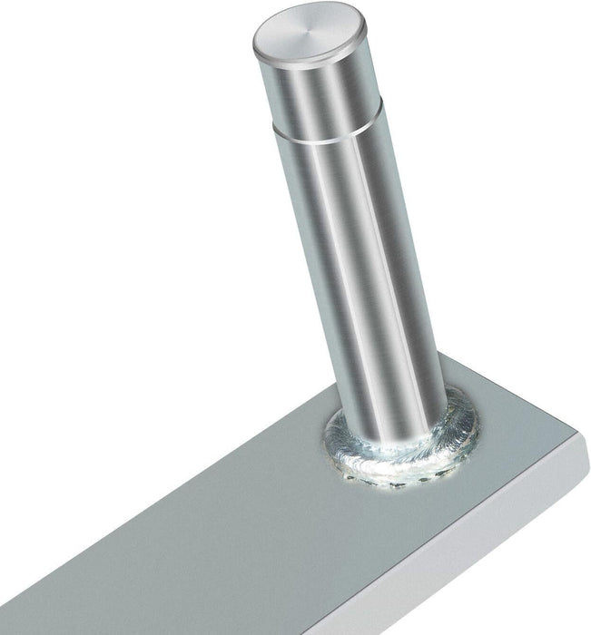 DURAFORCE 7062-3 6" Swivel Offset Marine Boat Seat Mount, Zinc-Plated Steel, 360° Rotation