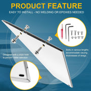 DURAFORCE 35-SS645 Skeg Guard Protector For Yamaha 115-150-225-350 HP, Suzuki 150-225 HP