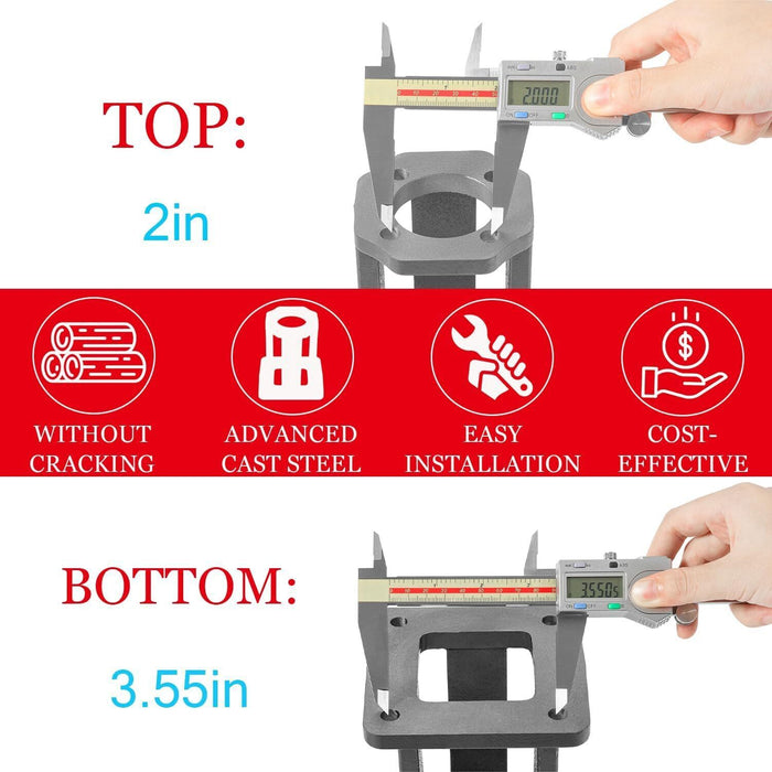 DURAFORCE Log Splitter Hydraulic Pump Mount for 8-15 Hp Engines