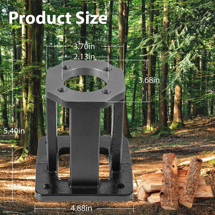 DURAFORCE Log Splitter Hydraulic Pump Mount for 8-15 Hp Engines