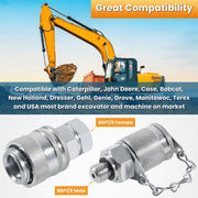 DURAFORCE 10000PSI Digital Hydraulic Pressure Gauge Test Coupling Kit 1/4 NPT 700BAR/70Mpa