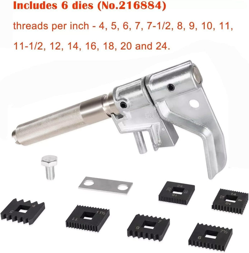 DURAFORCE Universal Outside Thread Chaser OTC 7402 External Thread Repair Tool 7402